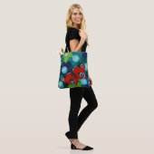 Peacock Butterfly Painting Tote Bag (Op model)
