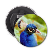 PEACOCK BUTTON FLESOPENER (Voorkant)
