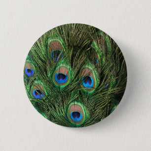 Peacock-Button Ronde Button 5,7 Cm