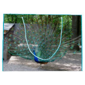 Peacock-cadeau Groot Cadeauzakje (Achterkant)