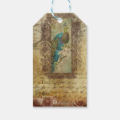  Peacock Cadeaulabel (Achterkant)