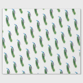 Peacock Cadeaupapier (Vlak)