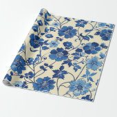 Peacock Cadeaupapier (Uitgerold)