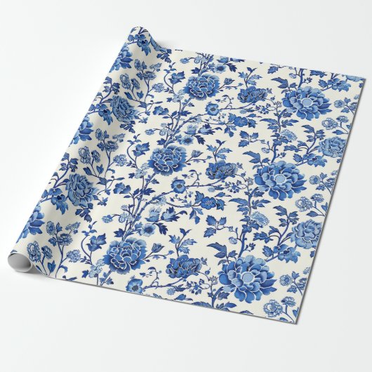 Peacock Cadeaupapier (Uitgerold)