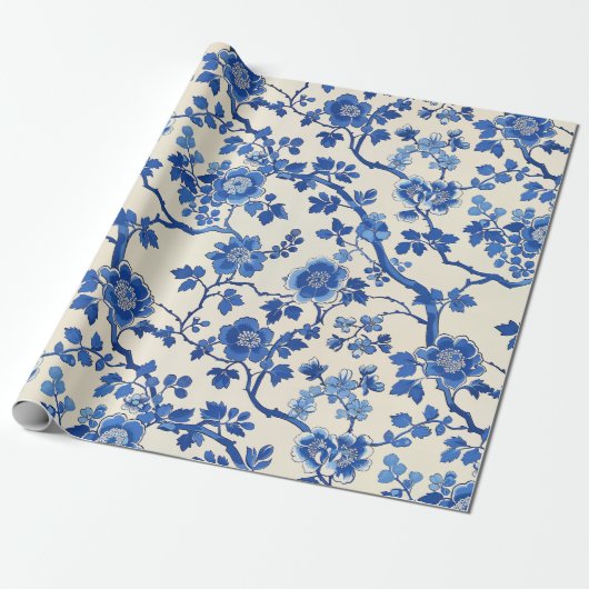 Peacock Cadeaupapier (Uitgerold)