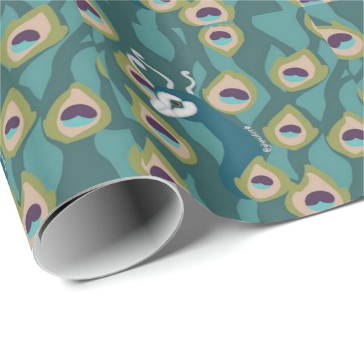 Peacock Cadeaupapier (Rol Hoek)