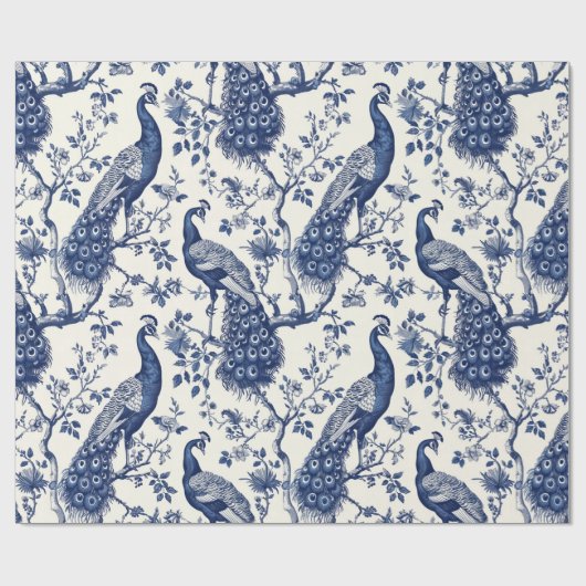 Peacock Cadeaupapier (Vlak)