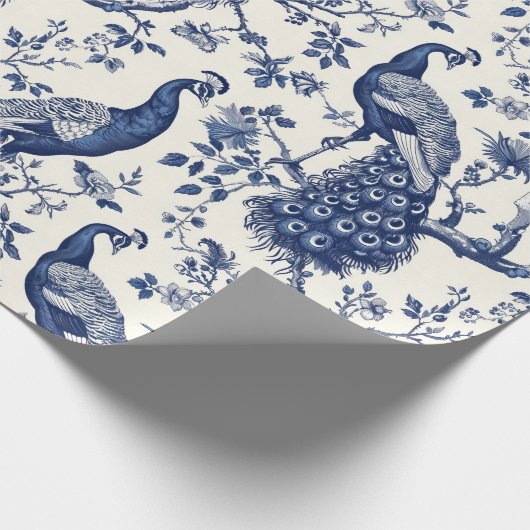 Peacock Cadeaupapier (Hoek)