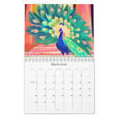 peacock calendar kalender (Mar 2026)