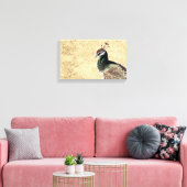 Peacock Canvas Afdruk (Insitu (Woonkamer))