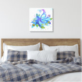 Peacock Canvas Afdruk (Insitu (Slaapkamer))
