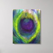 Peacock Canvas Print (Voorkant)