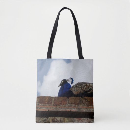 Peacock-Canvas tas (Voorkant)