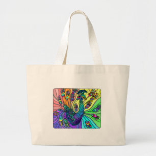 Peacock-Canvas tas