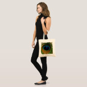 Peacock-Canvas tas (Voorkant (model))