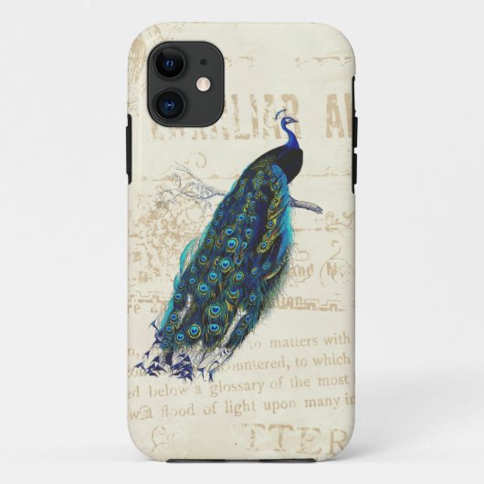 Peacock Case-Mate iPhone Case (Achterkant)