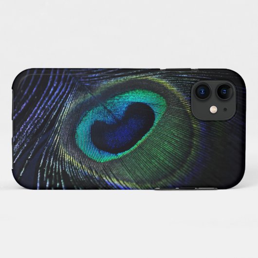 Peacock Case-Mate iPhone Case (Achterkant (horizontaal))