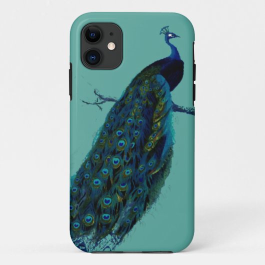 Peacock Case-Mate iPhone Case (Achterkant)