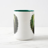 Peacock Cat Tweekleurige Koffiemok (Center)