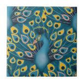Peacock Chic Tegeltje (Voorkant)