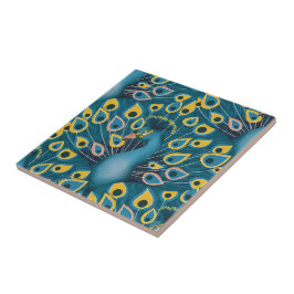 Peacock Chic Tegeltje