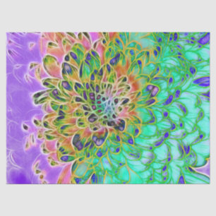 Peacock Chrysanthemum Tissuepapier