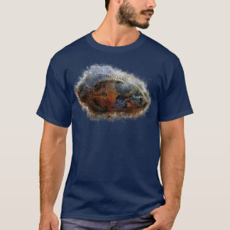 Peacock cichlid Astronotus ocellatus T-shirt