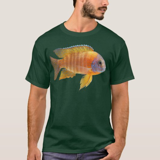 Peacock Cichlid T-shirt (Voorkant)