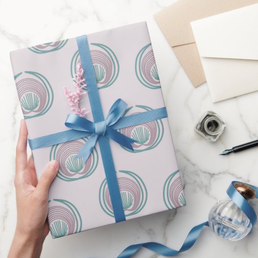 Peacock-cirkels Cadeaupapier (Geschenken)