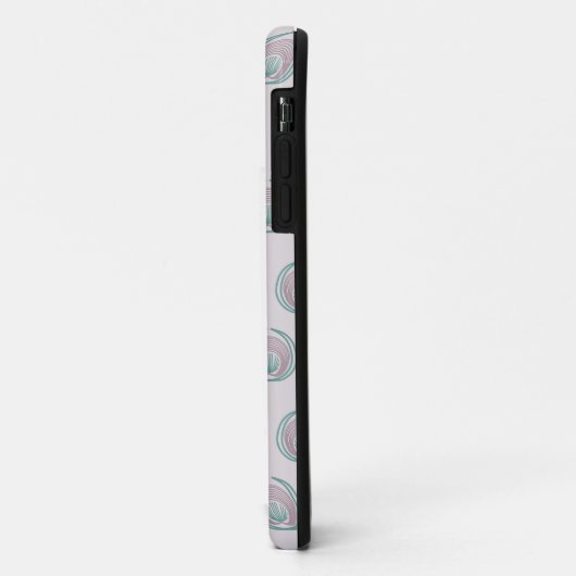 Peacock-cirkels Case-Mate iPhone Case (Achterkant/links)