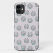 Peacock-cirkels Case-Mate iPhone Case (Achterkant)