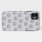 Peacock-cirkels Case-Mate iPhone Case (Achterkant (horizontaal))