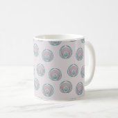 Peacock-cirkels Koffiemok (Voorkant rechts)