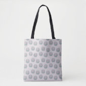 Peacock-cirkels Tote Bag (Voorkant)