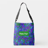 Peacock Color canvas tas (Achterkant)