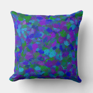 Peacock Color Splashes 4755 Kussen
