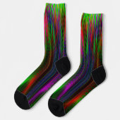 Peacock Colors Crazy Sokken (Links)