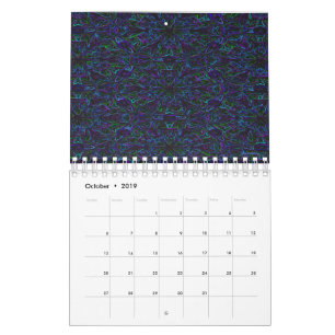 Peacock Colors Kalender