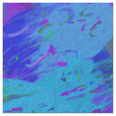 Peacock Colors Stof (Close Up)