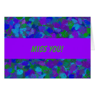 Peacock Colour wenskaart