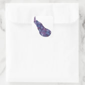 Peacock Constellation Sticker (Tas)