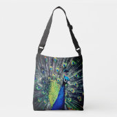 Peacock Crossbody Bag Crossbody Tas (Voorkant)