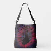 Peacock Crossbody Tas (Achterkant)