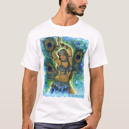Peacock Dance T-shirt (Voorkant)