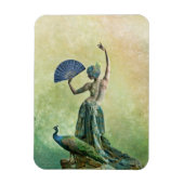 Peacock Dancer Magnet Magneet (Verticaal)