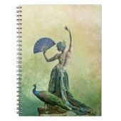 Peacock Dancer Note book Notitieboek (Voorkant)