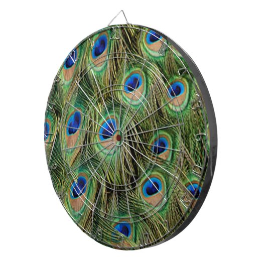 Peacock Dart Board Dartbord (Voorkant Rechts)