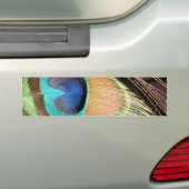 Peacock Design Bumpersticker (Op auto)