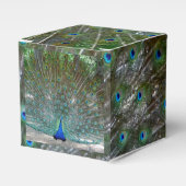 Peacock Design Party Bedankdoosjes (Voorkant Zijde)