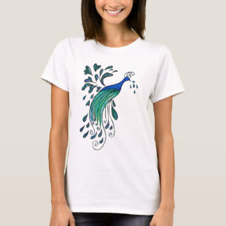 Peacock Design T-shirt